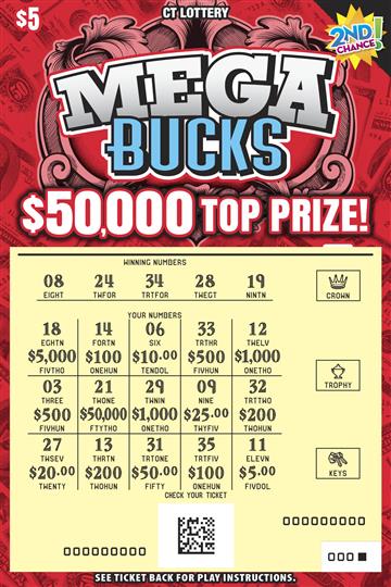 Mega Bucks rollover image