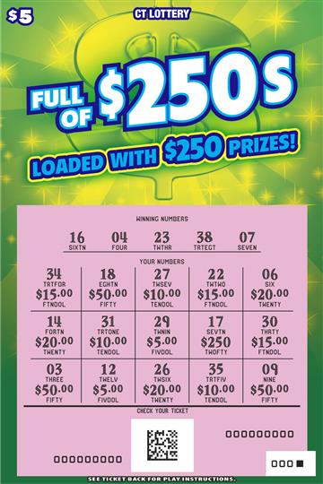 Full of $250s rollover image