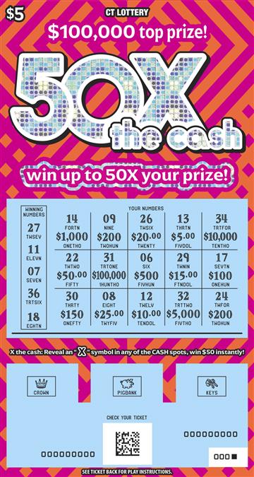 50X the cash rollover image